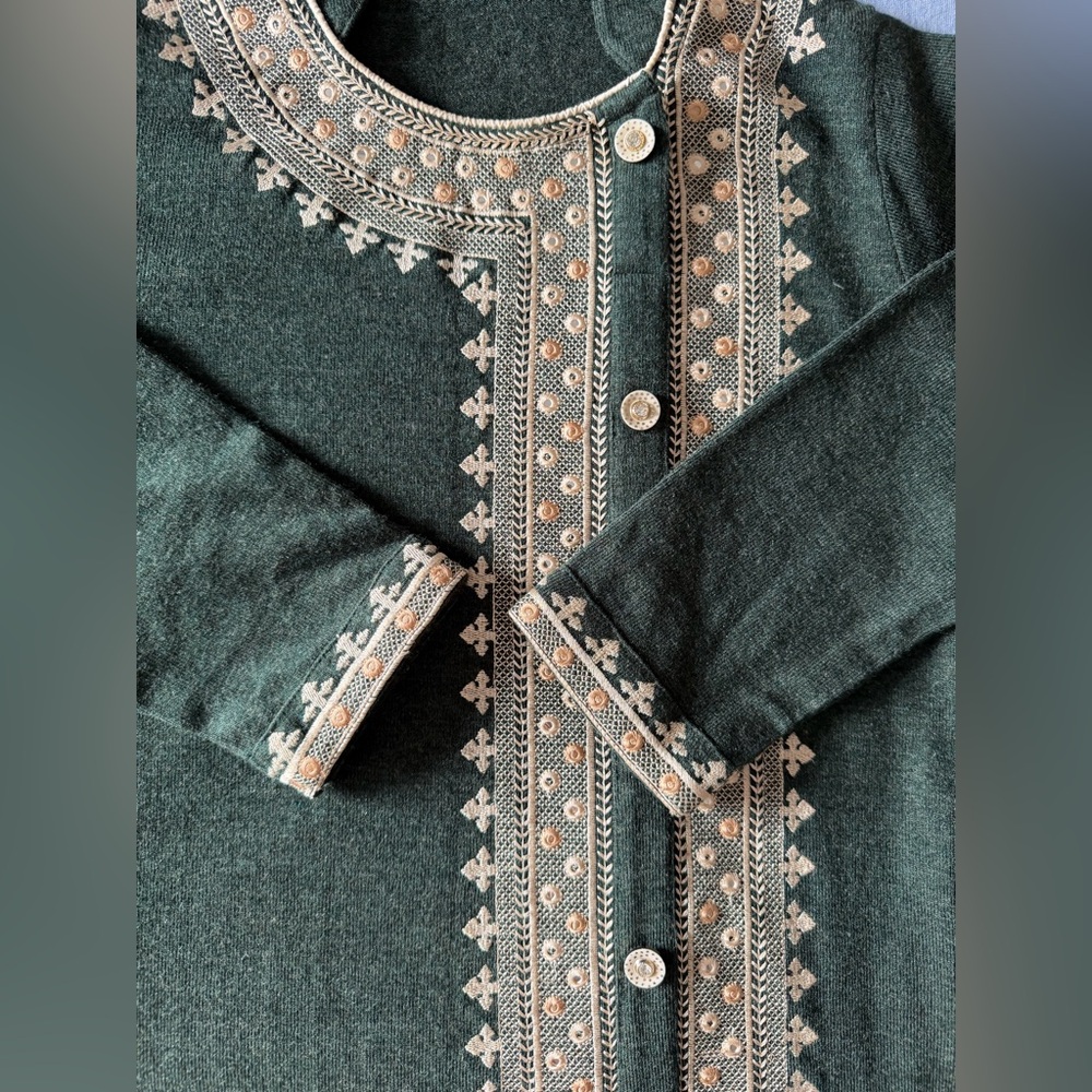 Modest Embroidered Tunic - Picture 6 of 10